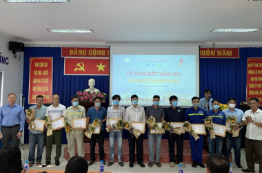 (13-01-2022) CẢNG LOTUS TỔ CHỨC HỘI NGHỊ NGƯỜI LAO ĐỘNG VÀ LỄ TỔNG KẾT 2021