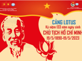 (19-05-2023) CẢNG LOTUS KỶ NIỆM 133 NĂM NGÀY SINH CHỦ TỊCH HỒ CHÍ MINH